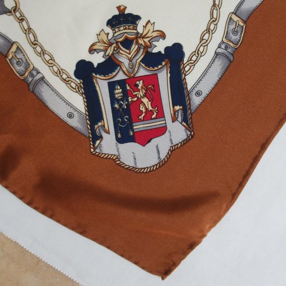 Carriage Silky Satin Square Scarf 30" x 31" Multicolor - Picture 9 of 15